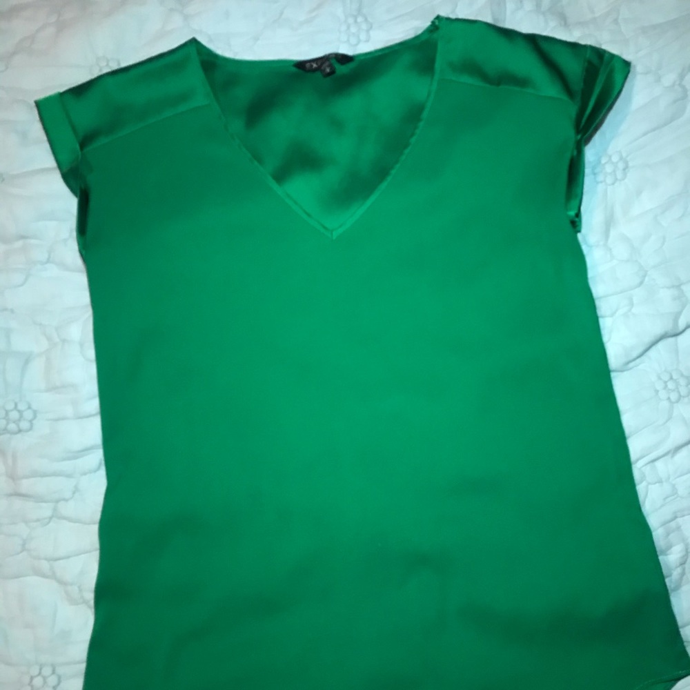 Green express blouse